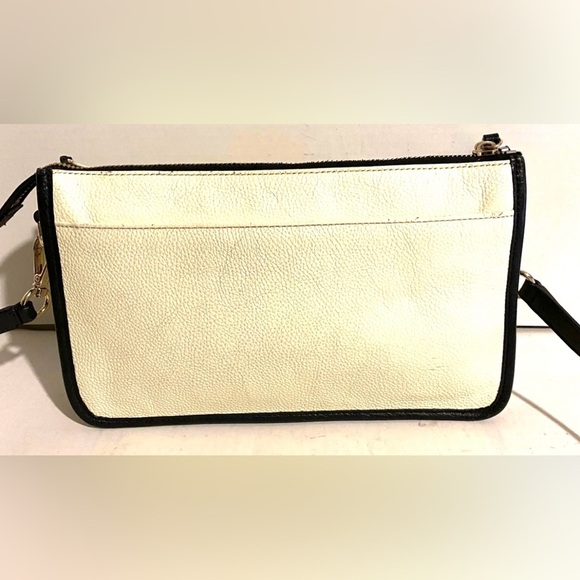 Cole Haan Cream and Black Crossbody Bag - Picture 2 of 7